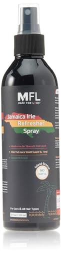 Made For Locs Jamaica Refresher Spray | Locs Moisturizer | Locs Deodorizer | Amazing Scents (Tropical, 8 oz)