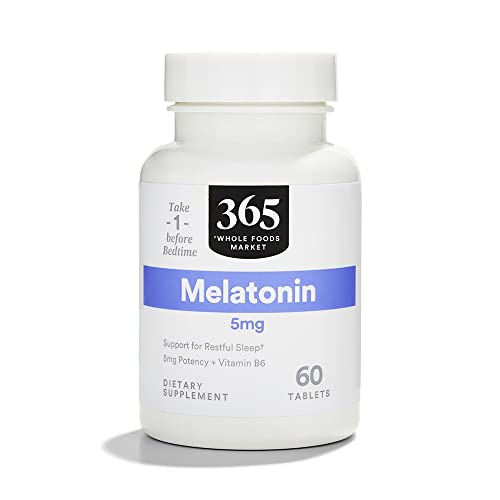 365 by Whole Foods Market, Melatonin 5mg, 60 Count