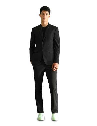 Image of Arrow Tailored Fit 2 piece Suit for Men - Single Breasted Blazer with Trouser, Coat Pant for Men
