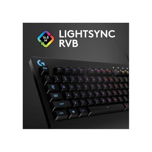 Logitech G213 Prodigy, Clavier Gamer, Eclairage RGB LIGHTSYNC, Résistant aux Éclaboussures, Personnalisable, Commandes Multimédia Dédiées, Français AZERTY - Noir – Image 6