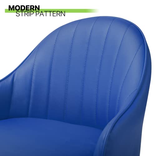 Magshion Modern Red Shell Back Pu Leather Adjustable Bar Stools Set Of 2, Counter Height Swivel Stool #TOP4