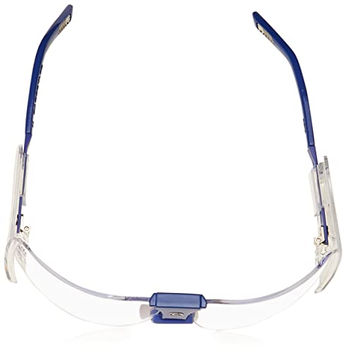 Gargoyles Performance Eyewear Men's 85'S Shield Sunglasses, Blue Frame/Clear Lenses, 66Mm #TOP3