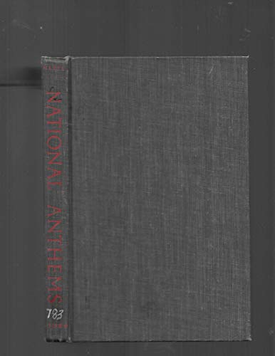 National anthems B0007DMEOU Book Cover