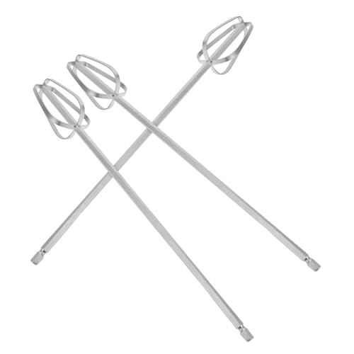 PEPLAYTAL 3 Piezas Accesorios Batidores para Mezcladora Eléctrica Varillas Inoxidable para Batidor Manual de Repuesto para Amasado y Cocina