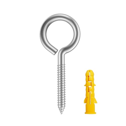 Generic VICTAC 304 Stainless Steel Close Ring Screw-in Hook - Image 2