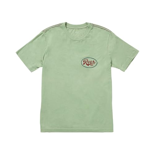 RVCA Boys' Logo Short Sleeve T Shirt