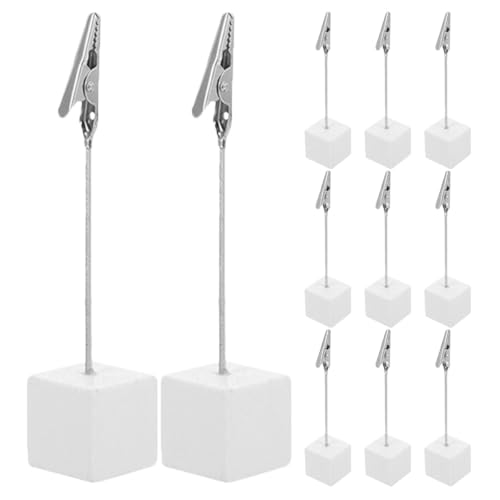 NUOLUX �ؐ������z���_�[ 24�Z�b�g ���j���N���b�v�X�^���h ���ʐ^�z���_�[ �e�[�u���ԍ��\���p �J�[�h�I�[�K�i�C�U�[ �C�x���g�p�f�X