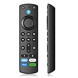 Remote Control Replacement for Fire Smart TV Stick, for Insignia/Pioneer/Omni QLED, Voice Stick Remote for Cube & Stick (2nd Gen/3rd Gen/4K/4K Max/Lite)