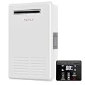 Propane Tankless Water Heater Outdoor,5.26GPM 20L Outdoor,Instant Hot Propane Gas Water Heater with Fahrenheit Digital Display,Multi-Protection