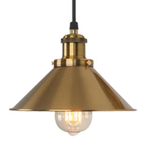 Éclairage salon sombre : suspension E27 en fer design créatif