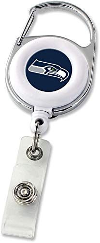 aminco NFL Seattle Seahawks Deluxe Clip Badge Reel