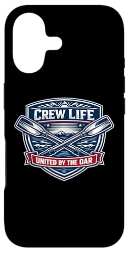 Rowing Crew Life United By The Oar Team Motto Rower�̈��p �X�}�z�P�[�X iPhone 17 �p