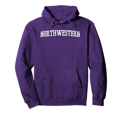 Northwestern - Design rétro - Style vintage classique Sweat à Capuche
