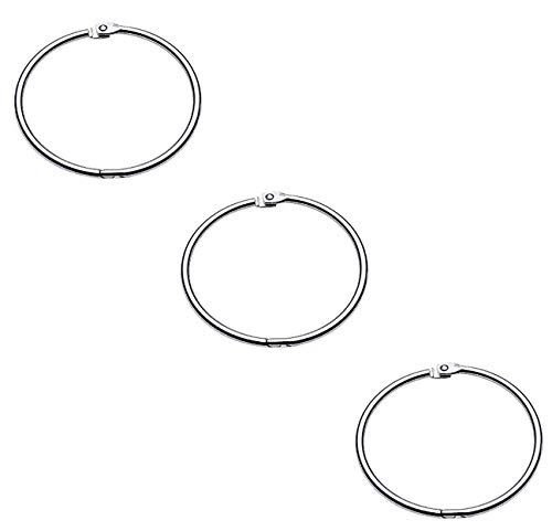 HAND® Binding O Ring Hinged Book Binder Ring 3 Inch Diameter x3 Rings