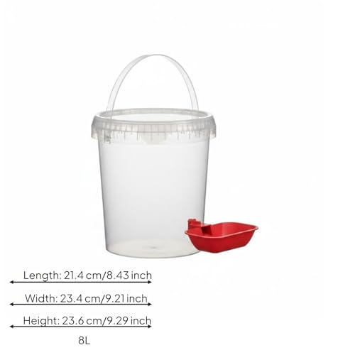 Image of No Power Needed Feline Dog Water Fountain Large Capacity