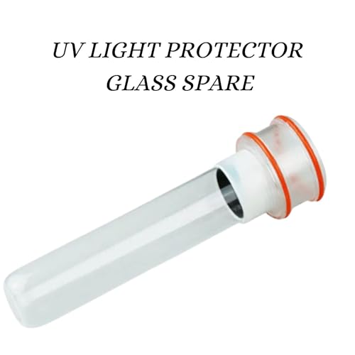 Image of VAYINATO (HW-304B) UV Light Protector Glass Canister Filter Spare, UV Light Protector Suitable for Canister, Pond Filter