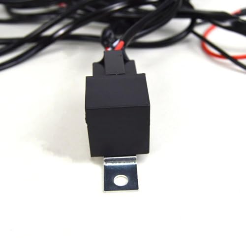 Kit de faisceau de câbles LED 12V 40A avec 4 fils et 2 leads pour barre de travail 4x4