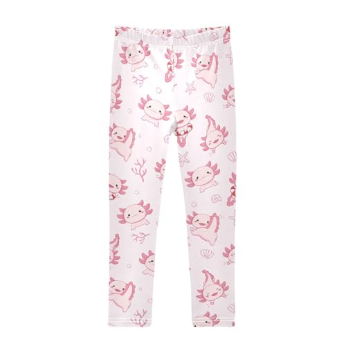 Girls Leggings Soft Comfortable Kids Pants for Yoga Dance Workout Toddler Teens Size 4-10T 3