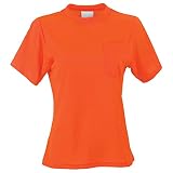 J. J. Keller & Associates, Inc. Women's High Visibility Short-Sleeve T-Shirt with Pocket, Non-Certified...