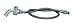 T&S Brass B-0101-A Spray Valve W/ Aerator, 36 Flexible Stainless Steel Hose (013E-36)
