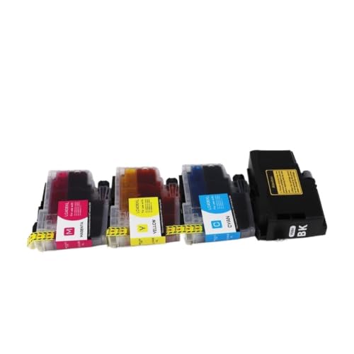 Cartouche d'encre LC406XL haute capacité pour Brother J4335DW - Impression nette sans bavure