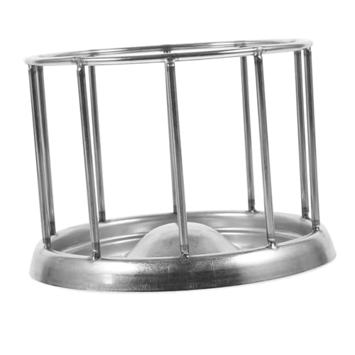 HANABASS ステンレス製 カメ用食器 爬虫類用餌皿 テラリウム用フードボウル 耐久性あり 設計 餌やり簡単 実用的なペット用給餌トレイ