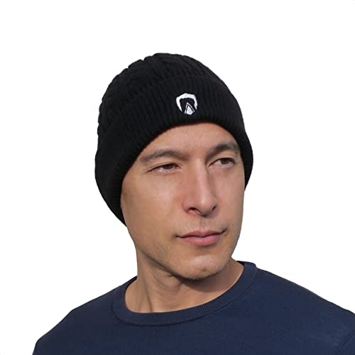 Radiarmor Emf Blocking Knit Cap – Unisex Hat With Emf Blocking Liner That Blocks Over 99% Of High Frequency Rf Radiation (Black) #TOP2