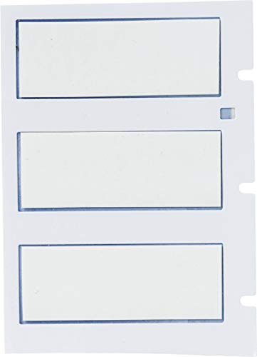 Brady Pspt-375-175-Wt Tls 2200 And Tls Pc Link Permasleeve 0.645" Height, 1.765" Width, B-342 Heat-Shrink Polyolefin White Color Wire Marker Sleeves (100 Per Roll) #TOP1