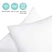 TILLYOU Toddler Travel Pillowcases Set of 2, 14x20- Fits Pillows Sized, 13x18 or 14x19, 100% Silky Soft Microfiber, Envelope Closure Machine Washable Kids Pillow Cases, White