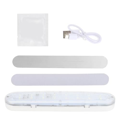 Lámpara de techo magnética de acero inoxidable y ABS premium para iluminación de coches y caravanas 1