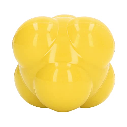 Reaction Catch Ball, Reaction Ball Professioneel multifunctioneel rubber voor het versterken van de behendigheid(Geel)