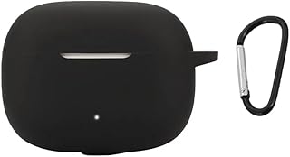 غطاء حماية سيلكون لسماعات الأذن X7 لايت من اونر تشويس ضد الصدمات مع جنش تعليق (اسود)