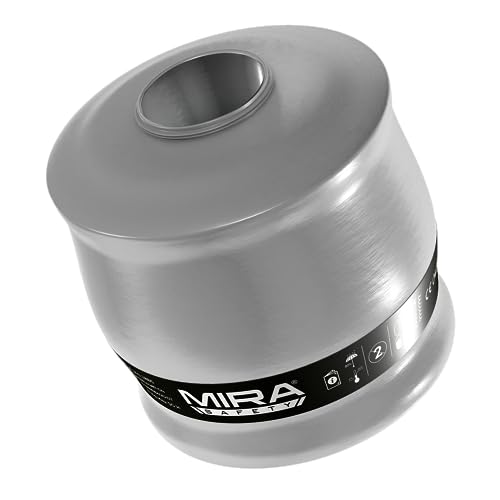 MIRA SAFETY - VK-530 Filter - Single 40mm Gas Mask Filter - Smoke & Carbon Monoxide Respirator Filters - NATO Standard Size (40mm x 1/7\") - Canister Filter Fits CBRN Masks - 5 Year Shelf Life - Thumbnail 3