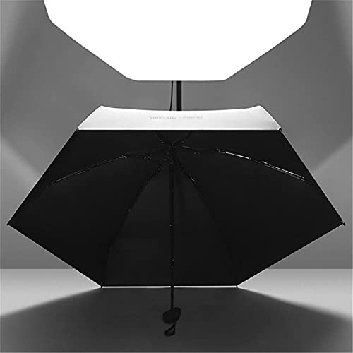 Aprjv Travel Folding Umbrella, Mini Umbrella Windproof Portable Compact Umbrella Uv Protection Lightweight Strong Sun-Lightweight Tiny Pocket Umbrella For Mens Women (Pink) #TOP6