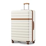 KONO Valise à roulettes, à coque rigide, en ABS et polycarbonate,...