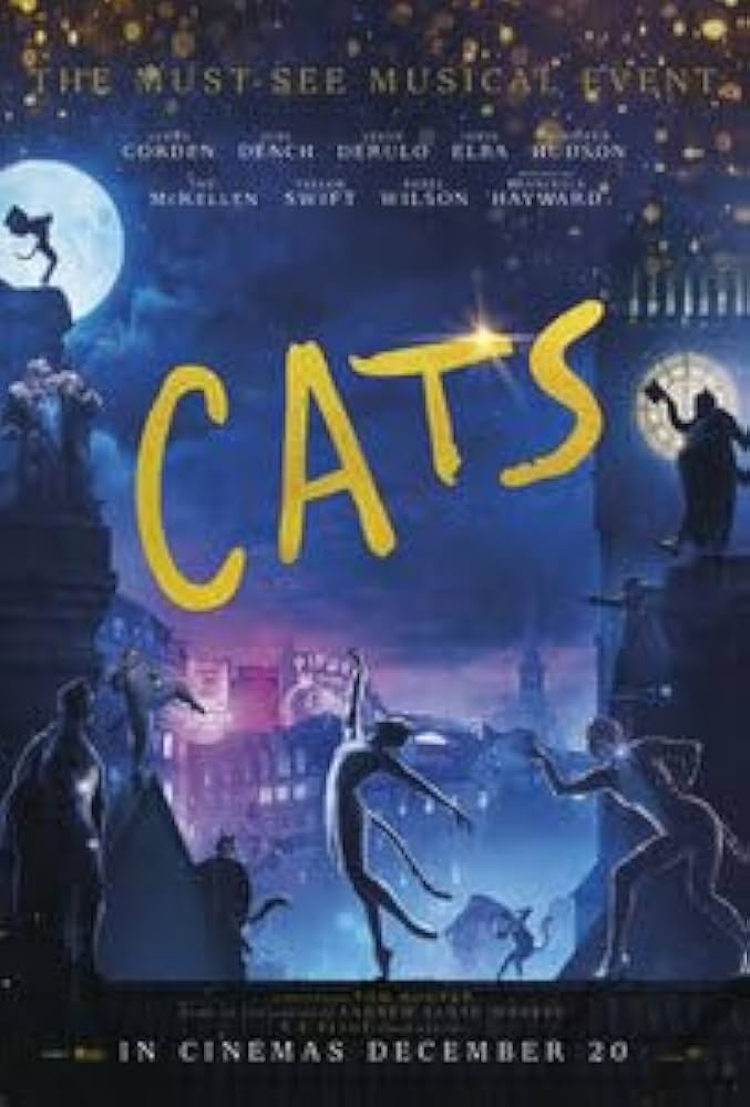 Amazon.co.jp: キャッツ CATS映画ポスター US版 両面印刷 27×40