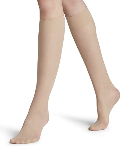 Image of FALKE Women's Matt Deluxe 20 Denier Knee-High Socks, Sheer, 1 Pair