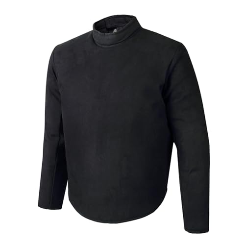 LXRHLIKG Traje Protector de Equipo de Esgrima, Chaqueta de Esgrima Clásica de Lona de Manga Larga, Ropa de Enseñanza de Esgrima, Traje Protector de Entrenamiento de Esgrima(L)