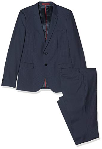Preisvergleich Produktbild HUGO Herren Arti / Hesten193 Anzug, Blau (Dark Blue 405), 52