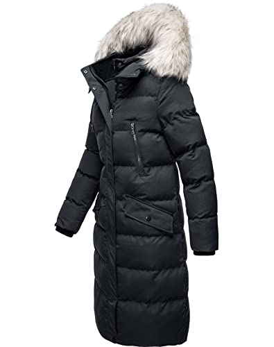 NUTEXROL Women's Winter Quilted Down Hooded Parka Jackets Thickened Warm Puffer Coat2