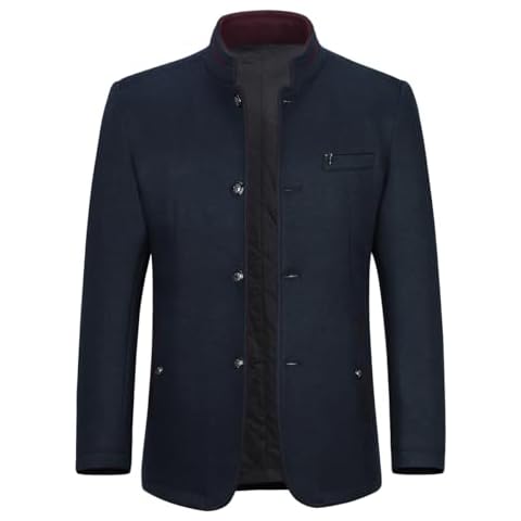 Manteau Allthemen Col Officier Cover