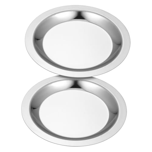 ERINGOGO 2 Set Bottiglie Di Vino Tappetini Coaster Per Tavolo Da Pranzo Sottobicchieri Con Tappetino Per Bottiglia Di Vino Piccole Coater Di Vino Acciaio Inossidabile Argento 2 Pezzi * 2