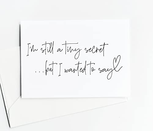 Pregnancy Reveal For Grandparents To Be, Baby Announcements Gifts For Family, We're Having A Baby Cards, Still A Tiny Secret #TOP25