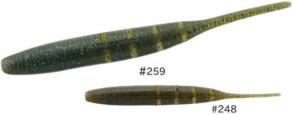 Imakatsu is-Plus 4.5 Inch Java Shad, High Specific Gravity, Eco Compatible