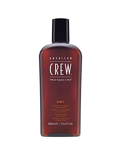 AMERICAN CREW CLASSIC 3 IN 1 Shampoo, Spülung  und Duschgel, 450 ml1er Pack (1 x 450 ml)