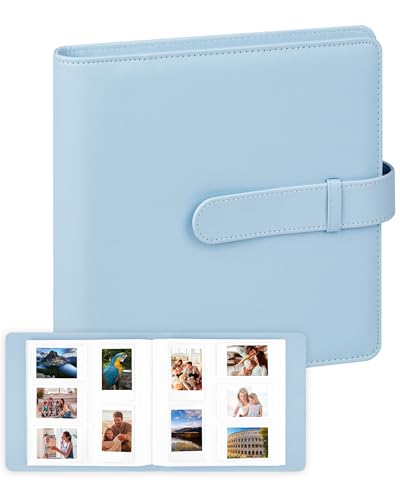 360-Fach Fotoalbum für Sofortbildkameras Fujifilm Instax Mini 12 11 9 40 99 90 8 7 Evo und Polaroid Snap/Z2300/SocialMatic, kompatibel mit Fotos von 86x54...