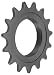 SHIMANO Dura-Ace track cog, 1/2" x1/8" - 15t