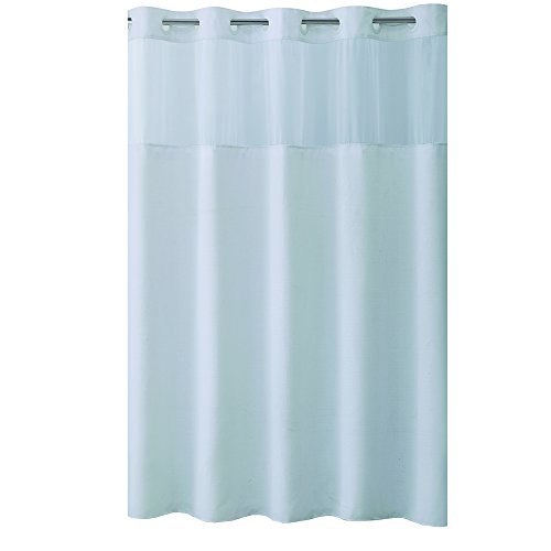Hookless High Point PEVA Lined Shower Curtain
