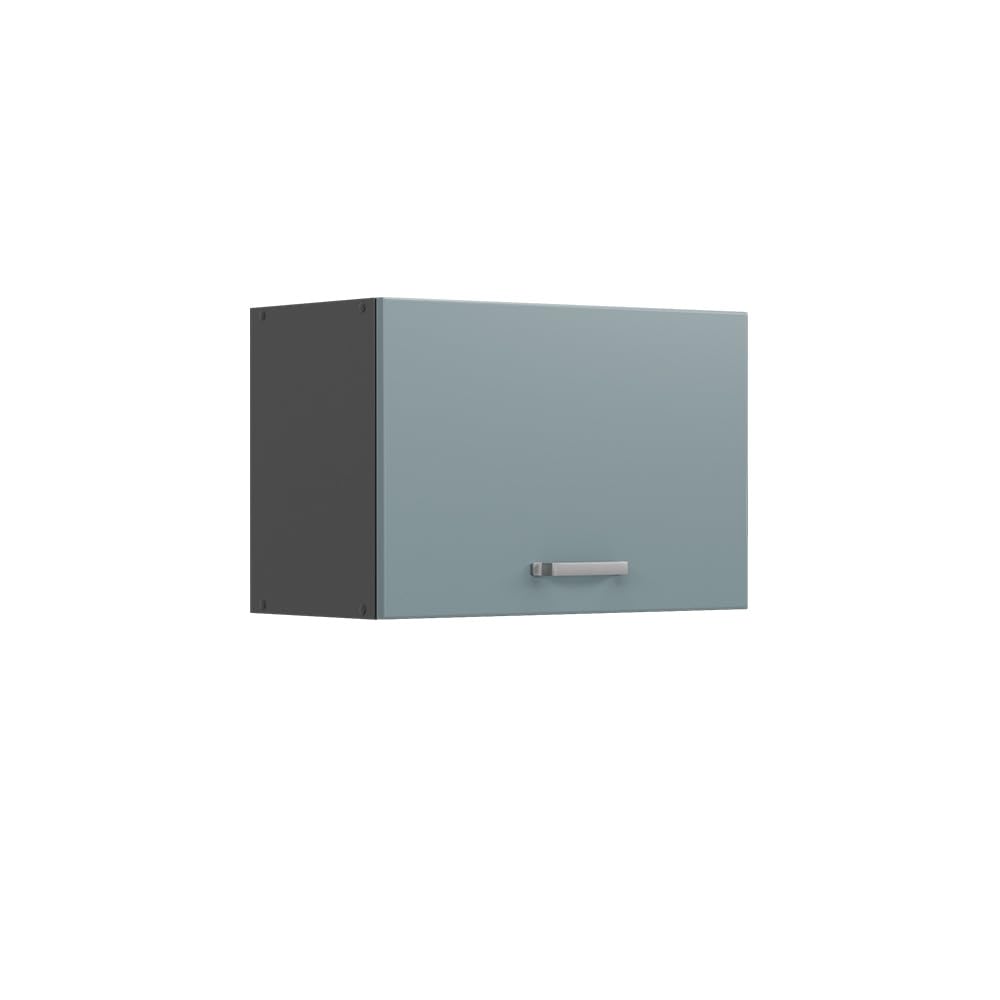 Vicco Wall cabinet Raul, Blue-Grey, 60 cm Flat, for flexible combination within modular kitchen systems โ image 1