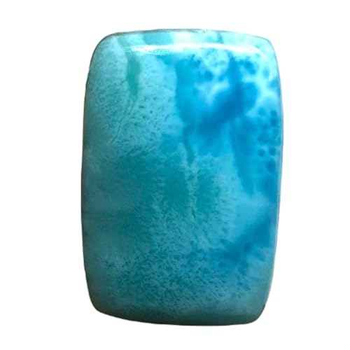 Larimar cabochon rectangle pour créer vos bijoux d'été faits main